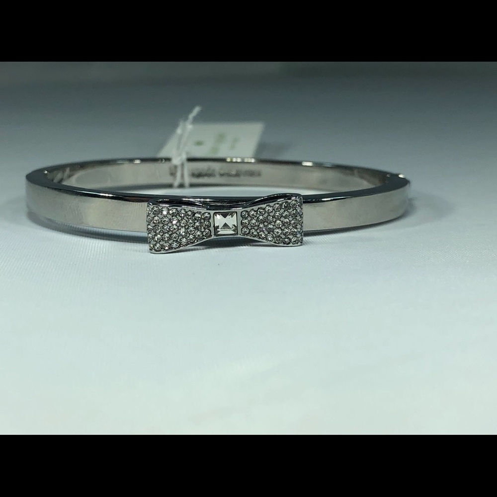 ♠️ KATE SPADE ♠️ SILVER BOW BANGLE